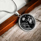 Engraved Ox Necklace