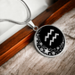 Aquarius Zodiac Pendant Necklace