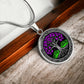 Celtic Tree of Life Necklace The Perfect Growth & Protection Gift For Her. Engraved Gold Plated Yggdrasil Aurora Borealis Amethyst Pendant