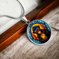 Stainless Steel Monkey Necklace 