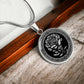 Celtic Carnation Birth Flower Necklace
