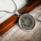 Stainless steel Star of David Necklace