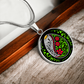 Easter Egg Necklace Red