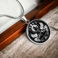 Lord Shiva Necklace, Buddhist Necklace, Shiva Pendant Hindu Necklace, Personalized Necklace Mythology Jewelry Gift For Her or Him