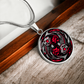 Gothic Pisces Zodiac Necklace