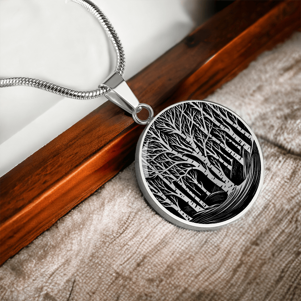 Birch Tree Necklace