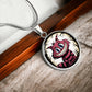 Cheshire Cat Necklace For Women or Men - Personalized Cheshire Cat Pendant Necklace For Her or Him - Cheshire Cat Jewelry Gift For Halloween