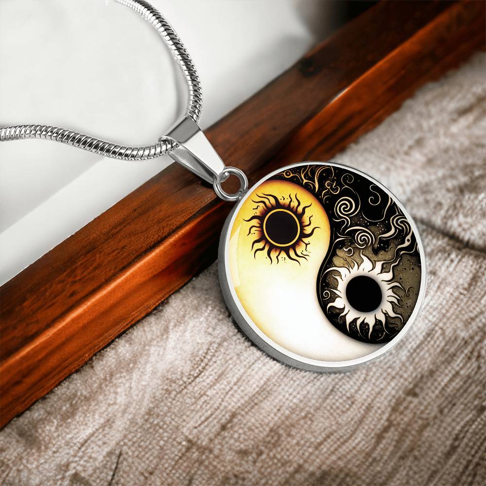 Sun and Moon Necklace