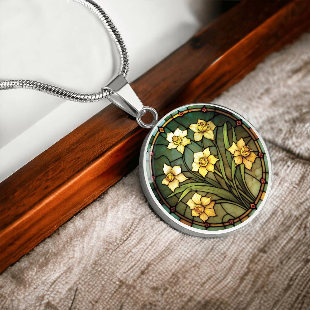 Daffodil Necklace