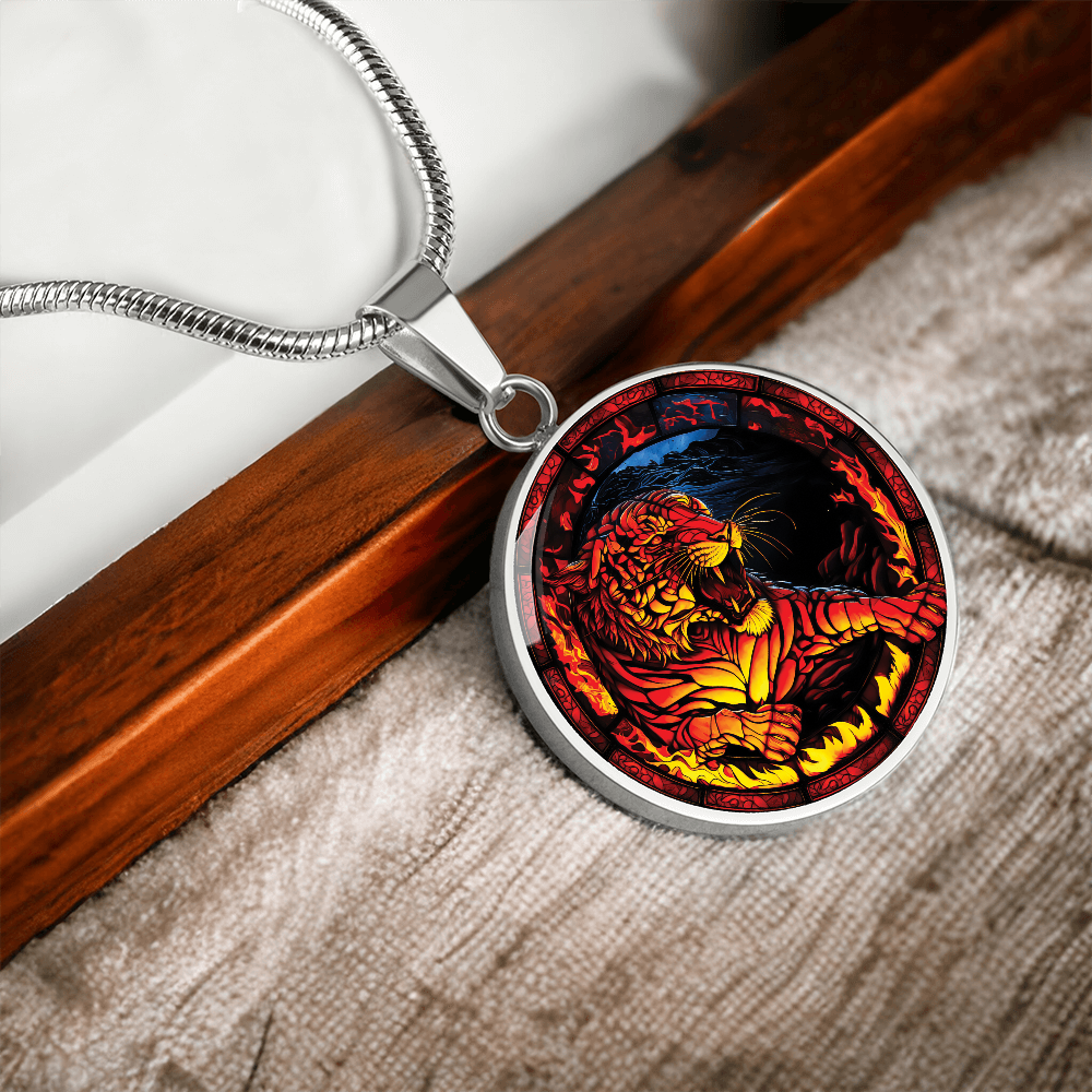 Fire Tiger Necklace