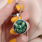 Emerald Dove Necklace