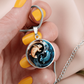 Yin Yang Rabbit Necklace