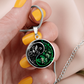 Lily of the Valley Necklace - May Yin Yang Birth Flower Jewelry