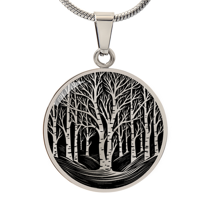 Birch Tree Necklace