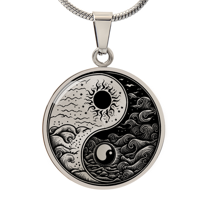 Sun and Moon Necklace