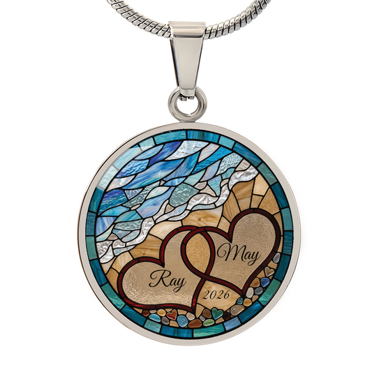 Beach Necklace - Ocean Charm Pendant Jewelry