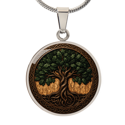 Tree of Life Necklace, Heartfelt Gift for Growth, Strength & Renewal