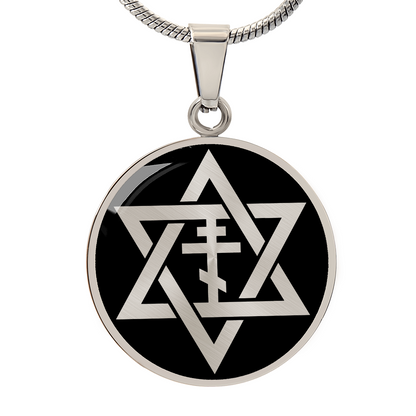 Star of David & Orthodox Cross Necklace