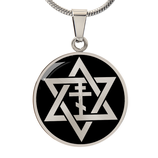 Star of David & Orthodox Cross Necklace
