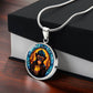 Monkey Necklace with soft box