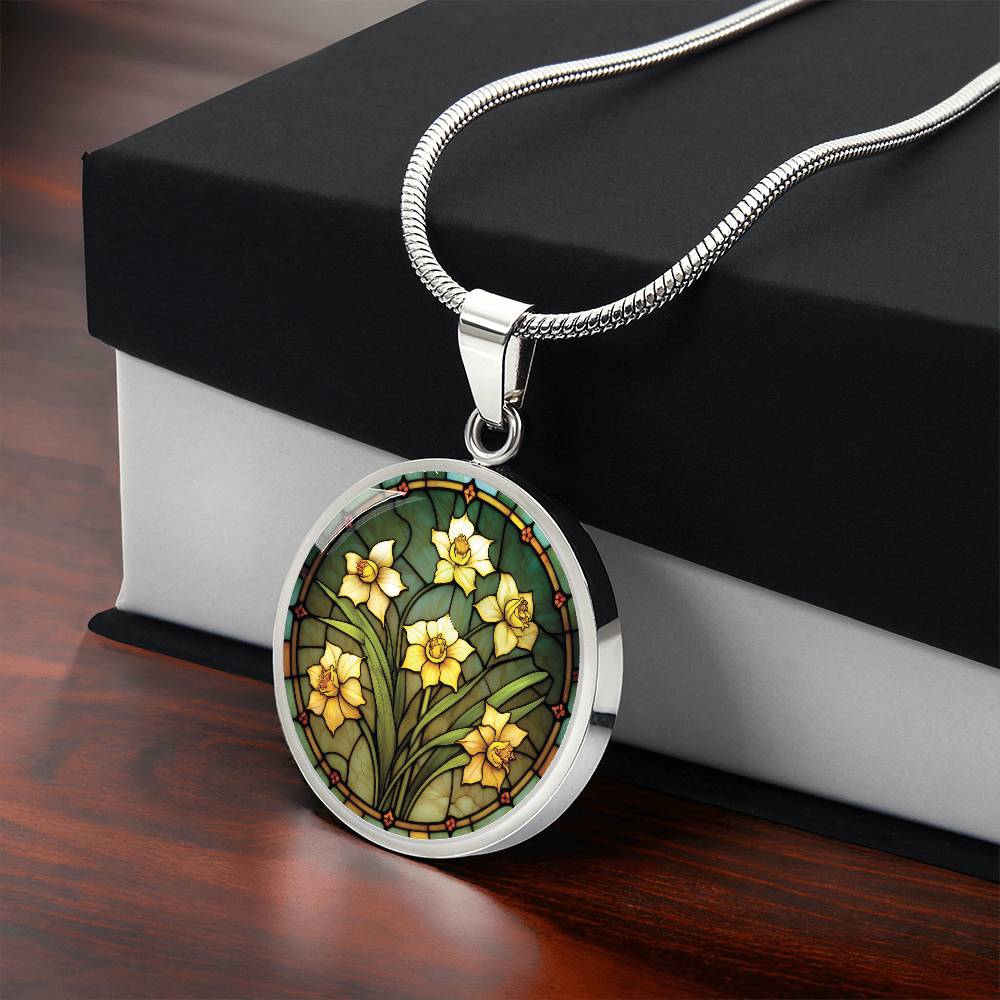 Daffodil Necklace