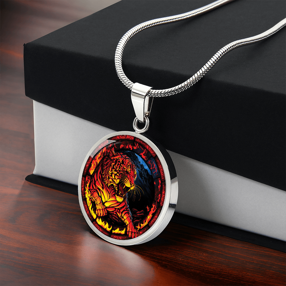 Fire Tiger Necklace