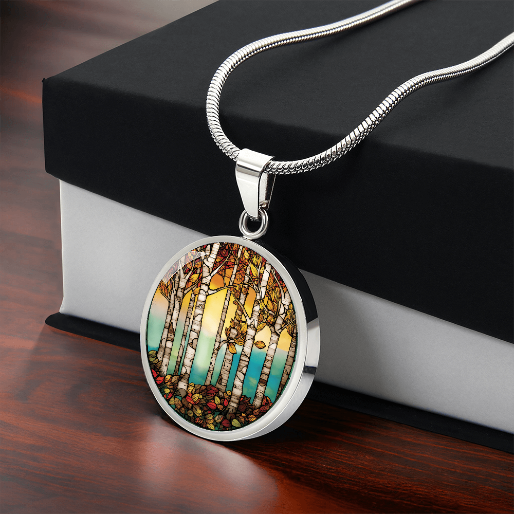 Birch Tree Necklace