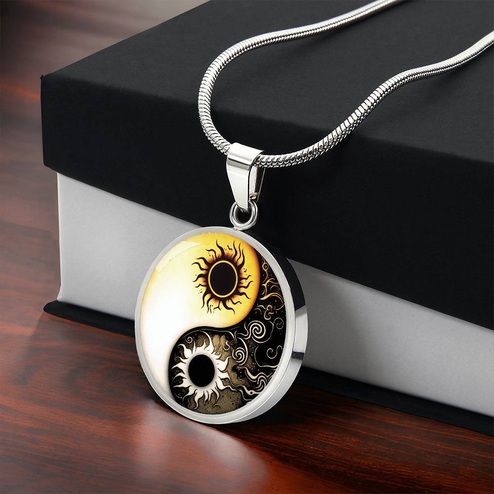 Sun and Moon Necklace