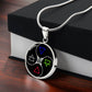 4 Elements Necklace with soft box