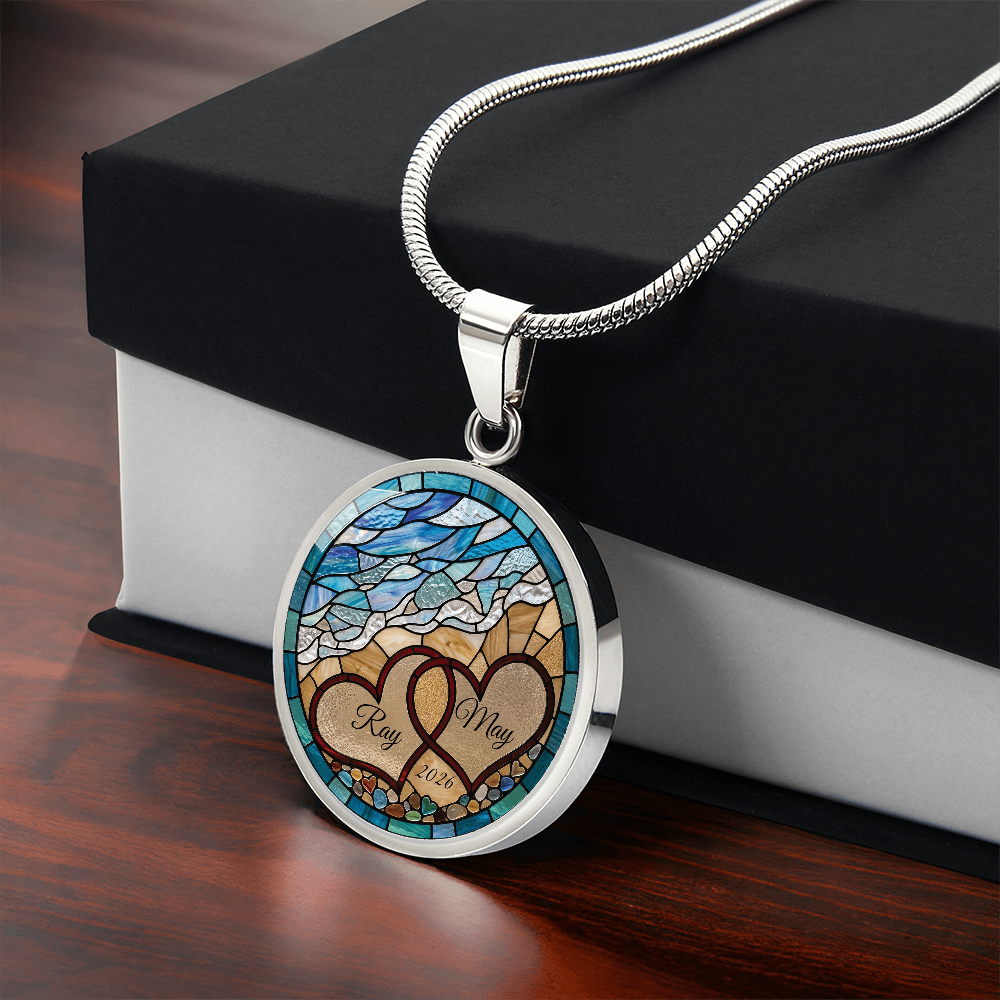 Beach Necklace - Ocean Charm Pendant Jewelry