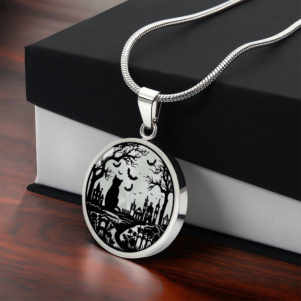 Black Cat Necklace is The Perfect Gift for Halloween