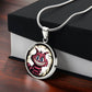 Cheshire Cat Necklace For Women or Men - Personalized Cheshire Cat Pendant Necklace For Her or Him - Cheshire Cat Jewelry Gift For Halloween