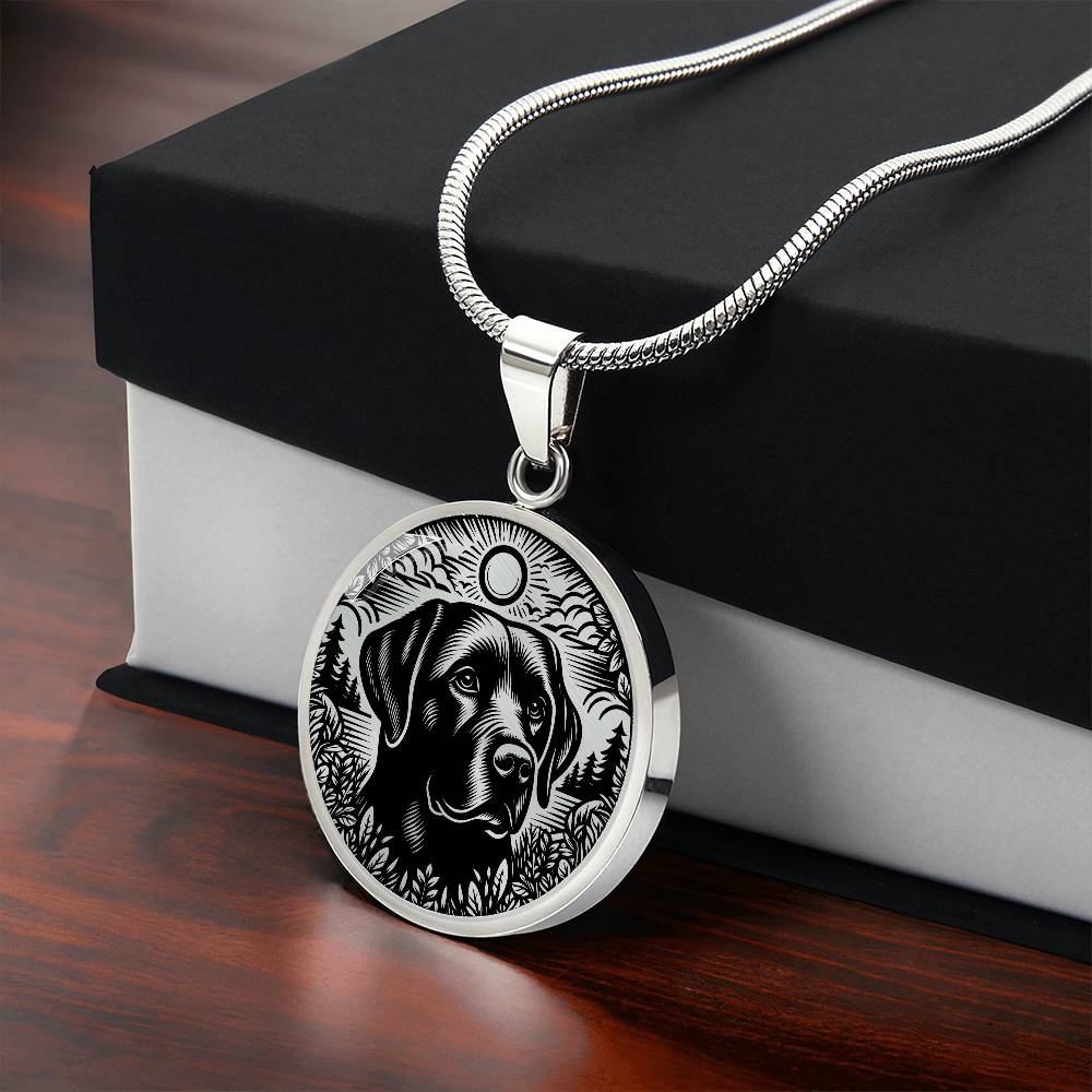 Engraved Dog Necklace