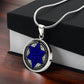 Star of David Necklace, Jewish Jewelry, Jewish Star Necklace, Hebrew Name Necklace, Judaica Jewelry, Celtic Necklace Personalized Jewelry