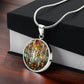 Birch Tree Necklace with soft box