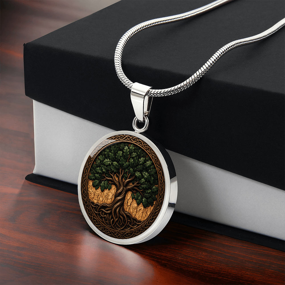 Tree of Life Necklace, Heartfelt Gift for Growth, Strength & Renewal
