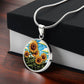 Sunflower Necklace