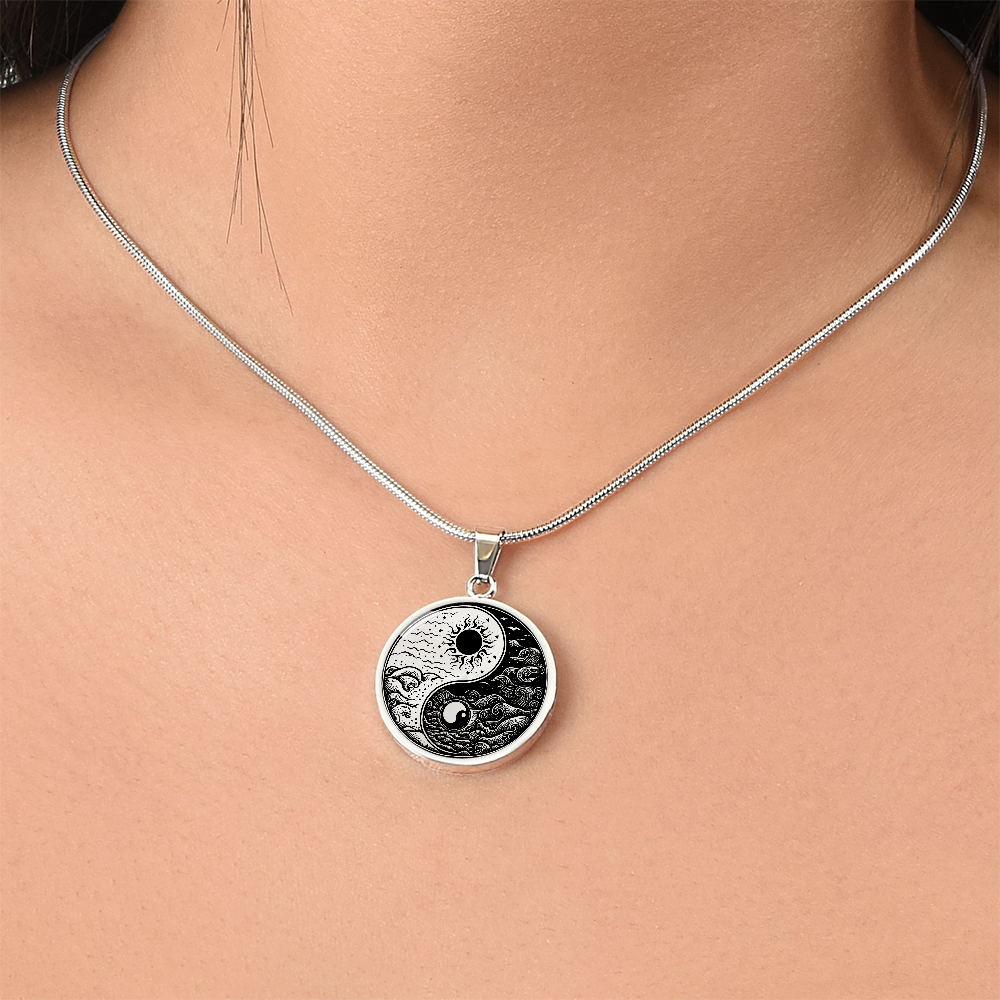 Sun and Moon Necklace