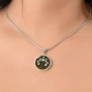Celtic Tree of Life Pendant Necklace - Narcissus December Birth Flower Jewelry
