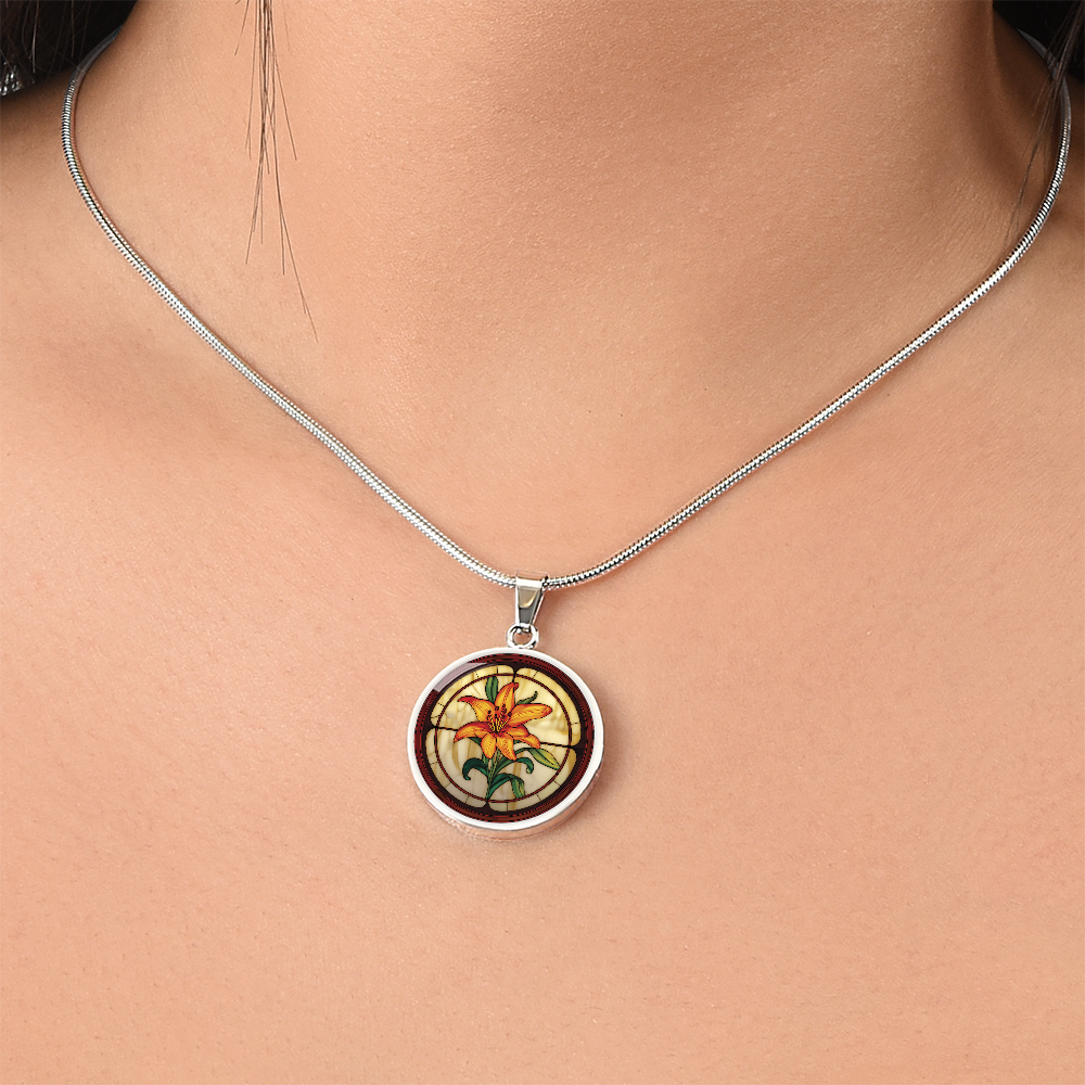 Tiger Lily Necklace