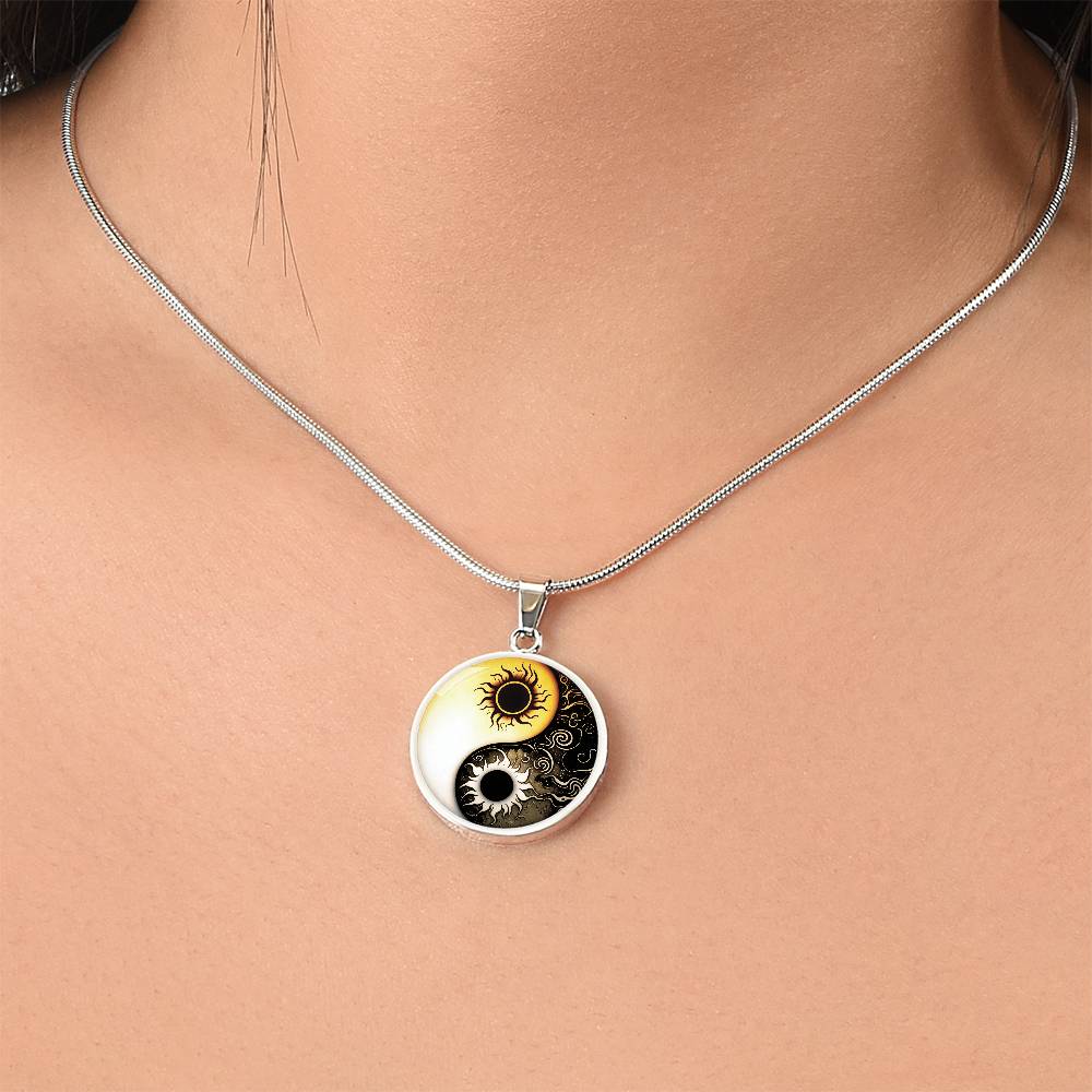 Sun and Moon Necklace