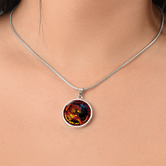 Fire Tiger Necklace