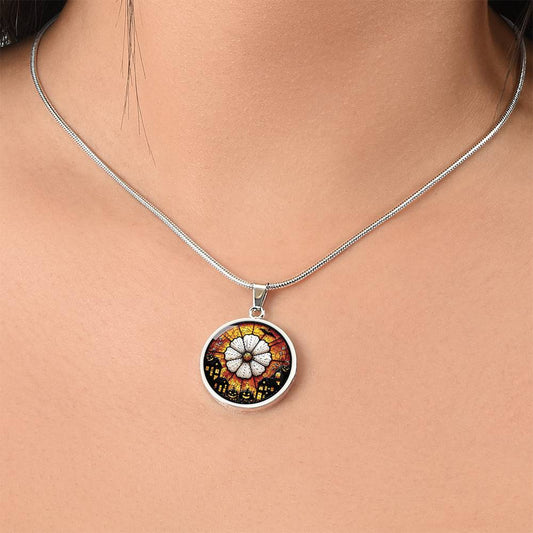 Halloween Marigold Necklace