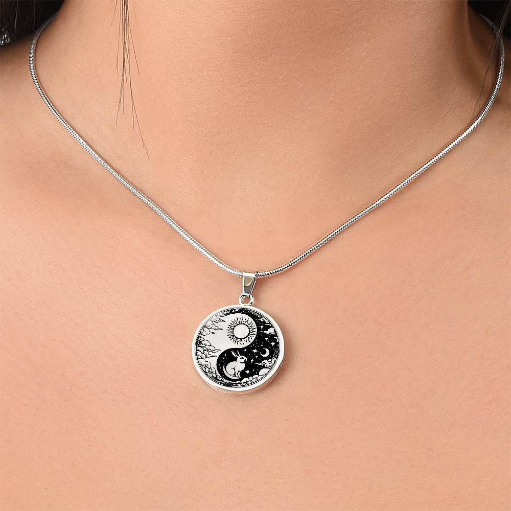 Moon Rabbit Necklace