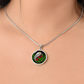 Easter Egg Necklace Red