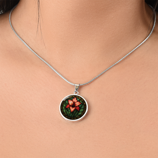 Gladiolus Necklace