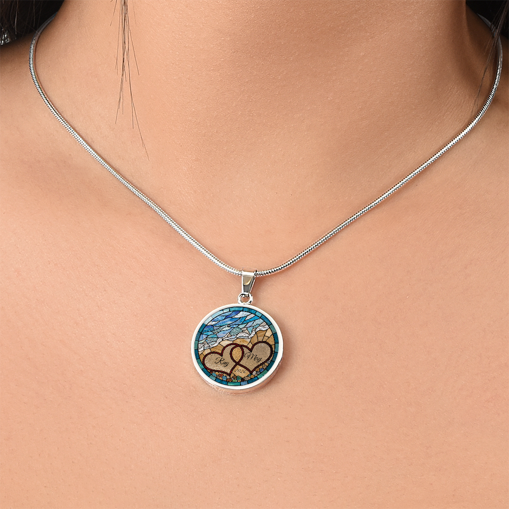 Beach Necklace - Ocean Charm Pendant Jewelry