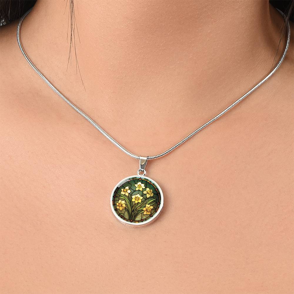 Daffodil Necklace