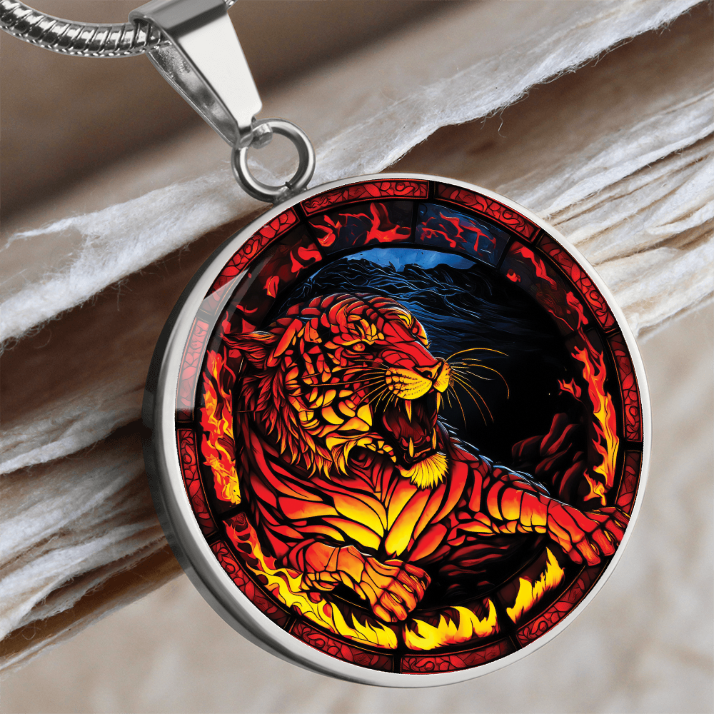 Fire Tiger Necklace