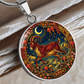 Year of The Goat Necklace - Chinese Zodiac Animal Charm Pendant Jewelry